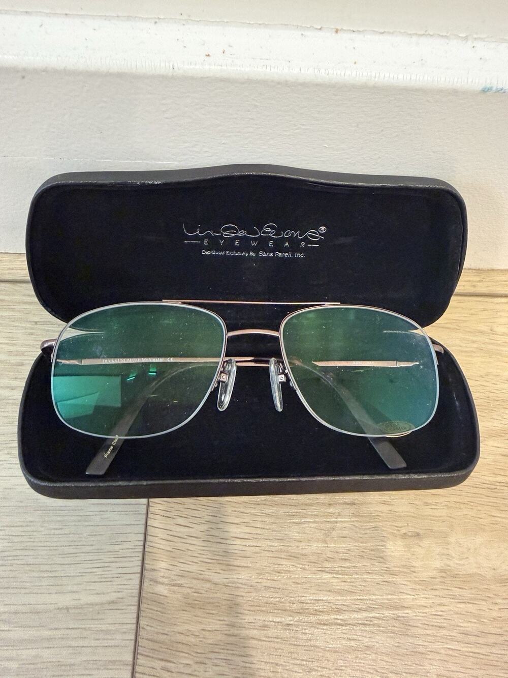 Ducks Unlimited McAlester FRAME ONLY Eyeglasses BRN 55-18-140